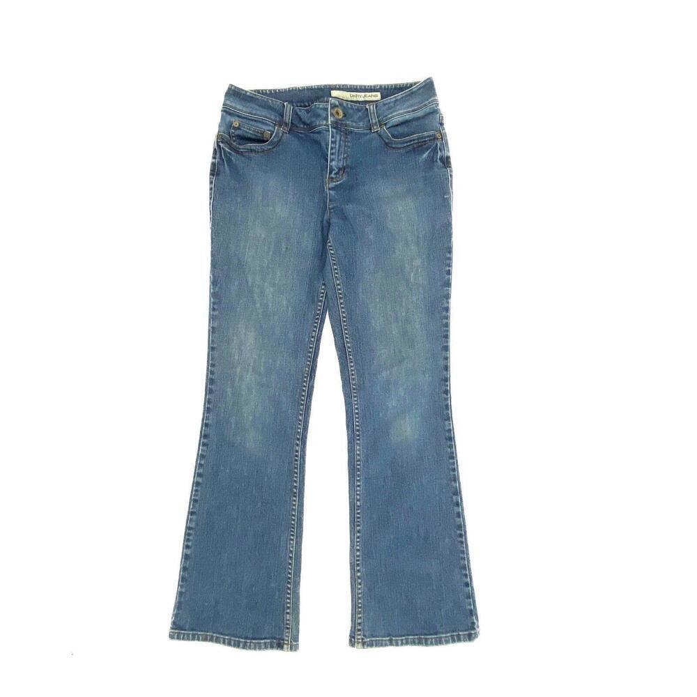 DKNY Bootcut Women's size 8 Medium Wash Blue Denim Jeans‎